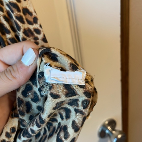 Jessica Simpson Animal Print Blouse - Picture 6 of 7